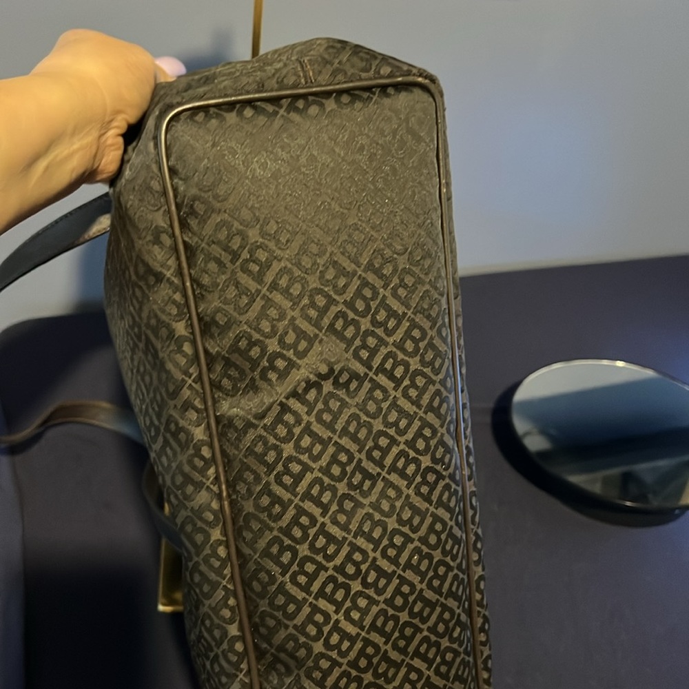 Bally Black and Brown Shoulder Bag - Picture 10 of 16